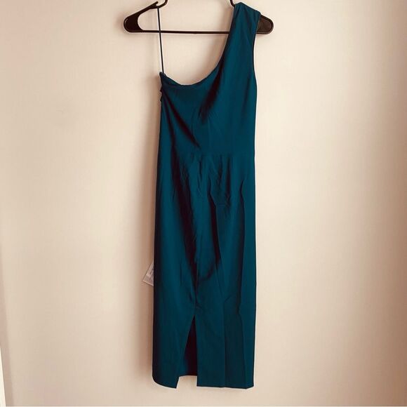 Dress The Population Martine One Shoulder Bodycon Dress Small NWT - Picture 3 of 11